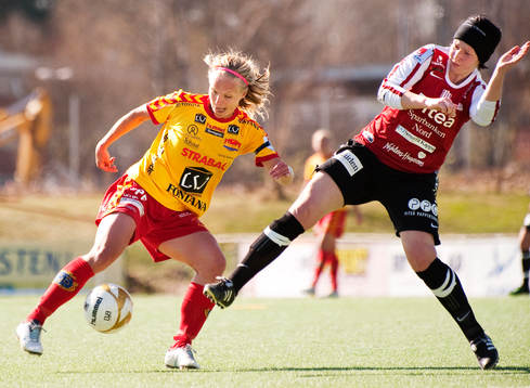 Elin Ekblom Bak, Tyresö, och Camilla Johansson, Piteå