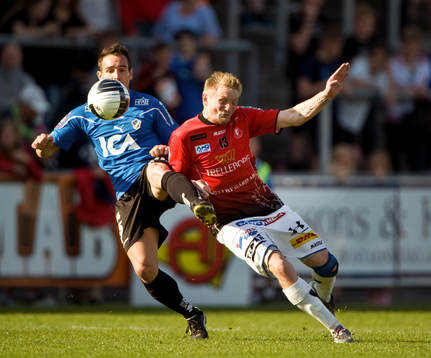 Ivan Diaz, Halmstad, Fredrik Jensen, Trelleborg