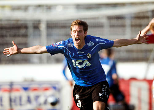 Emil Samuelsson, Halmstad, jubel, glädje