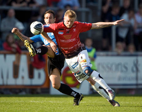 Ivan Diaz, Halmstad,  Fredrik Jensen, Trellebog