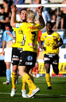 Martin Ericsson, Johan Larsson, Amadou Jawo, Elfsborg, jubel