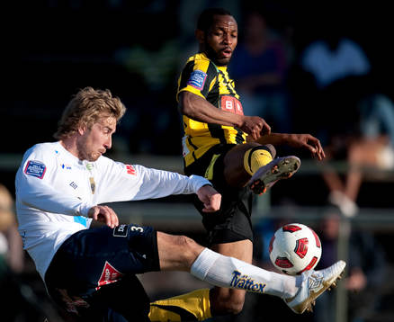 Rene Makondele, Häcken, Daniel Theorin, Gefle