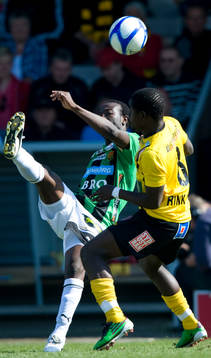 Fotboll, allsvenskan, Mjällby - Gais