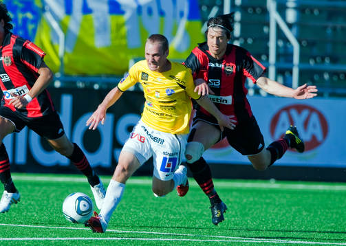 Christoffer Carlsson, Falkenberg och Gabriel Petrovic,