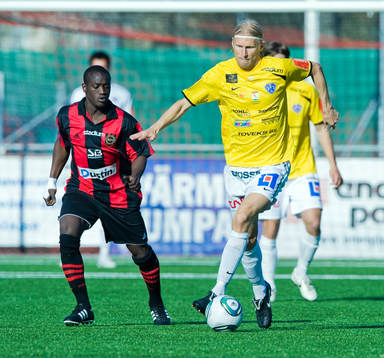 Saihou Jagne, Brommapojkarna och Per Johansson, Falkenberg