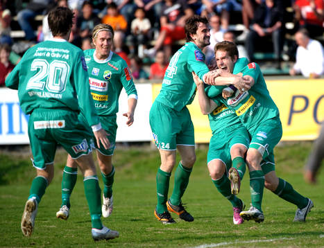 Aleksandar Kitic, Michael Thomas, Ljungskile, jubel