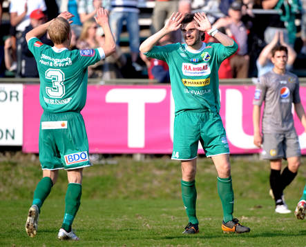 Marcus Jarlegren, Aleksandar Kitic, Ljungskile, jubel
