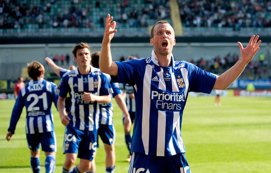 Hjalmar Jonsson, IFK Göteborg, jubel