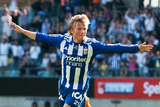 Niklas Bärkroth, IFK Göteborg, jubel