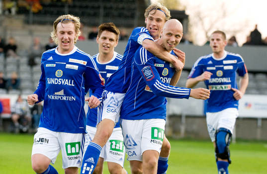 Jubel i Sundsvall