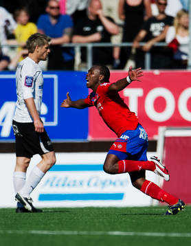 May Mahlangu, Helsingborg, jubel
