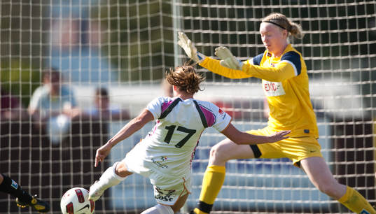 Hedvig Lindahl, målvakt, Kristianstad, håller rent