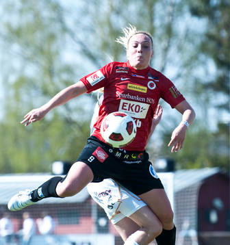Knuff i rygg, Margret Lara Vidarsdottir, Kristianstad