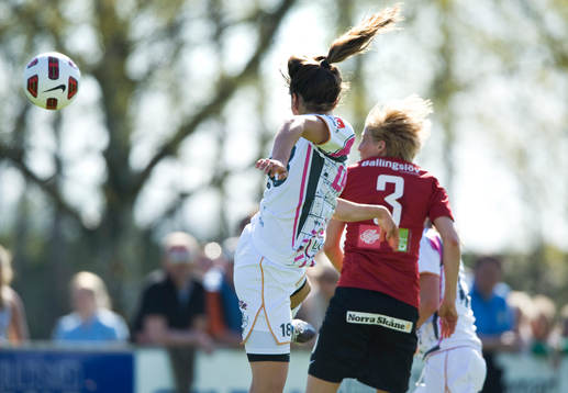 Sara Björk Gunnarsdottir, Ldb mot Therese Björck,