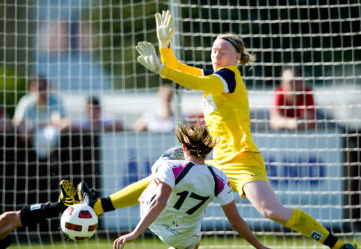 Hedvig Lindahl, målvakt, Kristianstad, håller rent