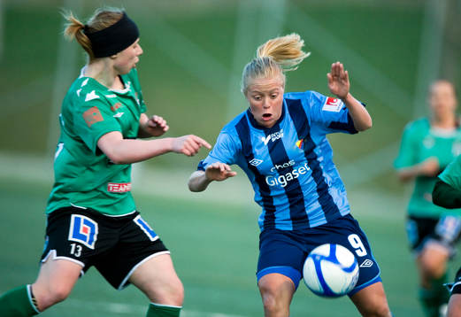 Sara Back, Dalsjöfors och Mia Jalkerud, Djurgården