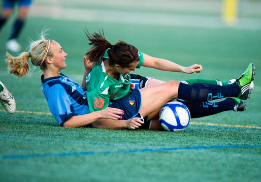 Emma Lundh, Djurgården och Rebecca Johnson, Dalsjöfors