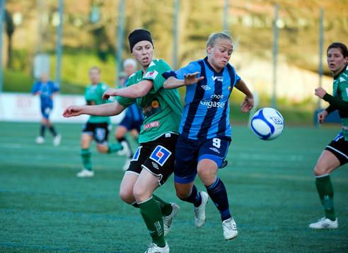 Sara Back, Dalsjöfors och Mia Jalkerud, Djurgården
