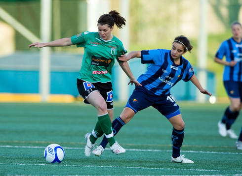 Rebecca Johnson, Dalsjöfors och Renee Slegers, Djurgården