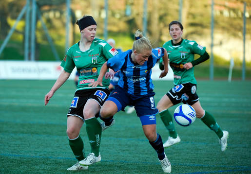 Sara Back, Dalsjöfors och Mia Jalkerud, Djurgården