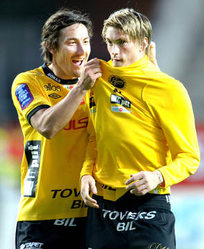 Stefan Ishizaki, Lasse Nilsson, Elfsborg, jubel