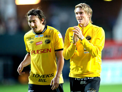 Stefan Ishizaki, Lasse Nilsson, Elfsborg, jubel