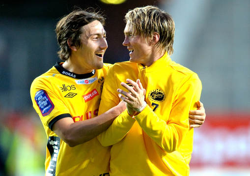 Stefan Ishizaki, Lasse Nilsson, Elfsborg, jubel
