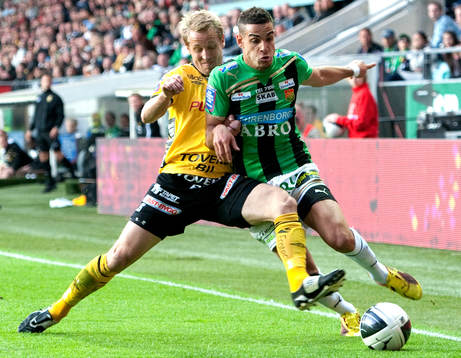 Andreas Klarström, Elfsborg, Mervan Celik, Gais
