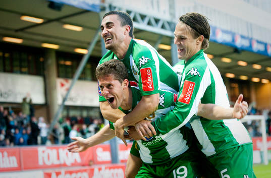 Paulinho Guara, Hammarby skriker ut sin glädje