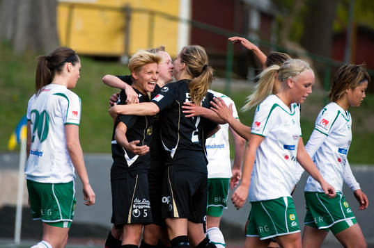 Fotboll, dam, Damallsvenskan, Hammarby - Kopparbergs /