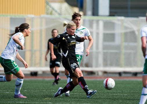 Fotboll, dam, Damallsvenskan, Hammarby - Kopparbergs /