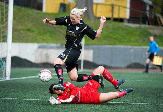 Fotboll, dam, Damallsvenskan, Hammarby - Kopparbergs /