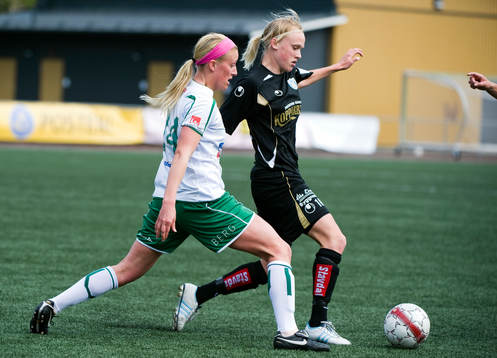 Fotboll, dam, Damallsvenskan, Hammarby - Kopparbergs /