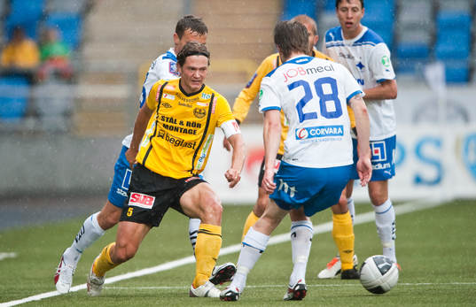William Leandersson, Mjällby spelar sig ur