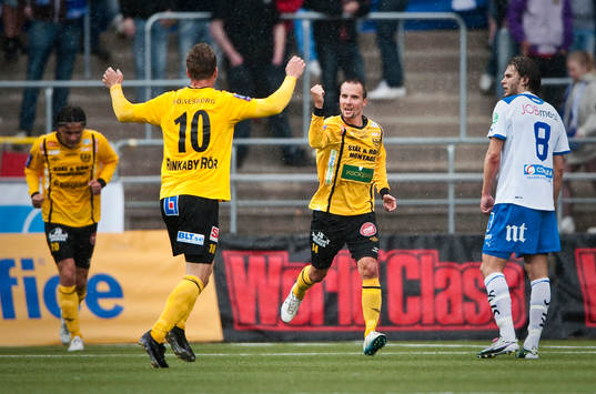 Daniel Nicklasson, Mjällby jubel