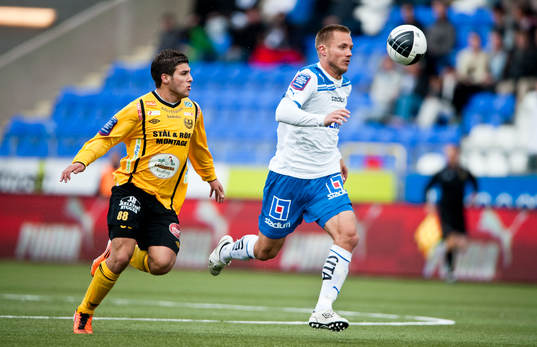Moestafa El Kabir, Mjällby och Anders Wikström,