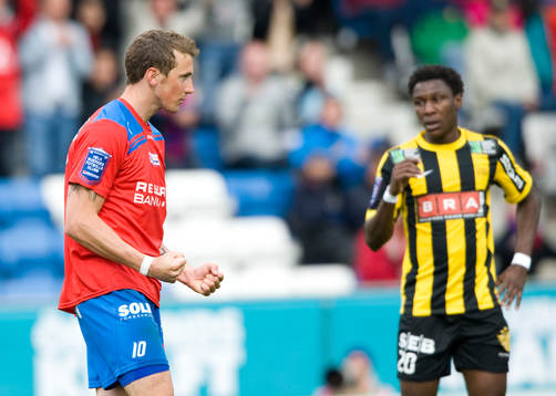 1-1, Alexander Gerndt, Helsingborg, jubel