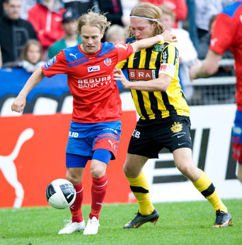 Erik Sundin, Helsingborg och Erik Wahlström, Häcken
