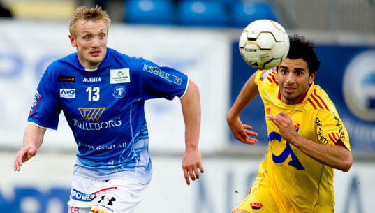 Fredrik Jensen, Trelleborg, André Calisir, Djurgården