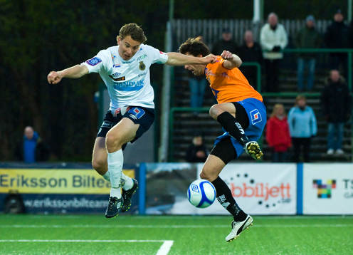 Marcus Hansson, Gefle och Mikael Rosén, Halmstad