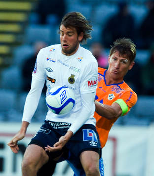 Mikael Dahlberg, Gefle och Tomas Zvirgzdauskas, Halmstad