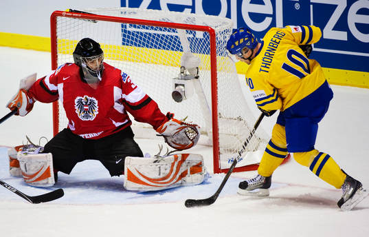 Martin Thörnberg, Sverige, oroar framför Fabian