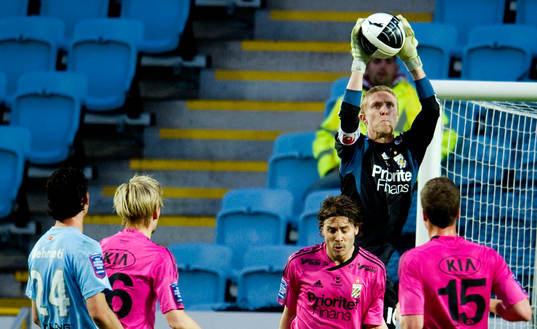 Markus Sandberg, målvakt, IFK Göteborg når högst