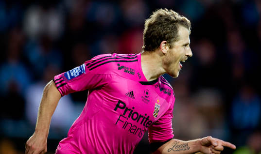 Tobias Hysén, IFK Göteborg jubel, 1-0