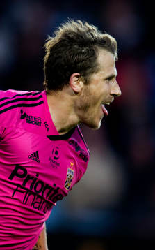 Tobias Hysén, IFK Göteborg jubel, tunga