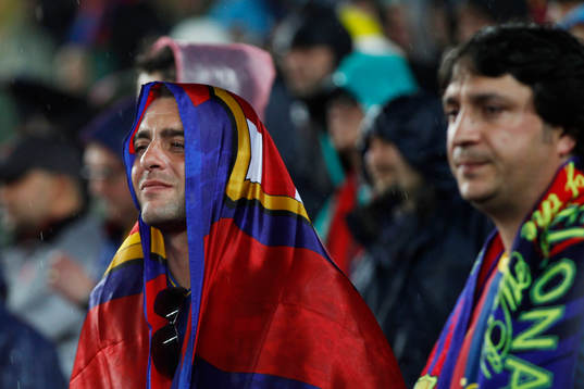 Bläddra bland fler bilder av Fotboll, UEFA Champions League, Semifinal, Barcelona v Real Madr