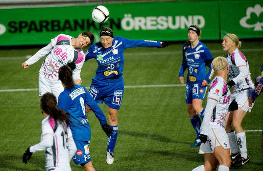 Linda Forsberg, Malmö och Mariann Gajhede Knudsen,