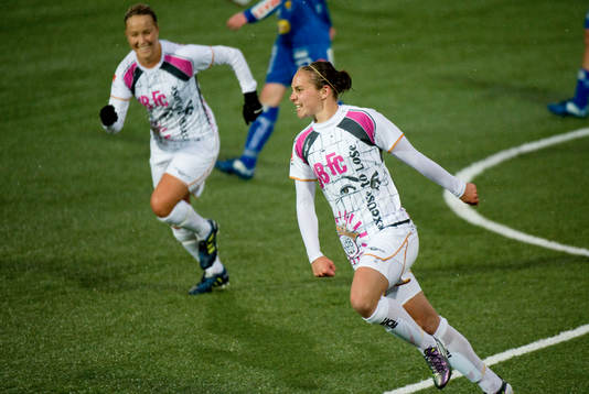 Manon Melis, Malmö. 2-1. Jubel