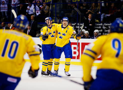 Tim Erixon och Patrik Berglund, Sverige