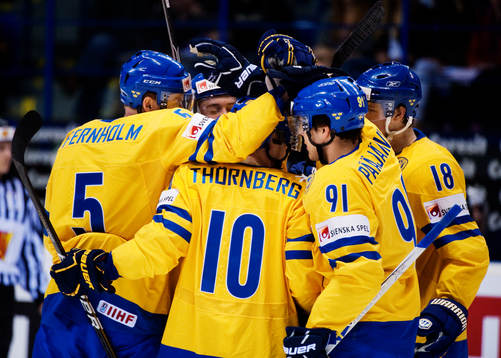 Daniel Fernholm, Tim Erixon, Martin Thörnberg, Magnus